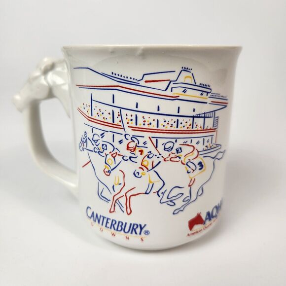 Vtg AQHA Canterbury Cup Quater Horse Equestrian Jockey Races English Stock Horse - Picture 3 of 8